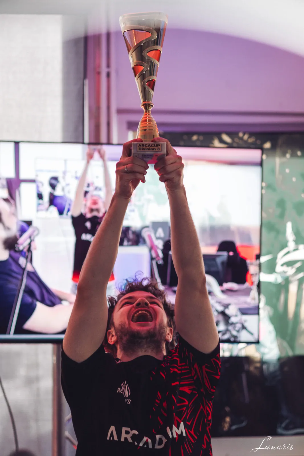 Un joueur pendant les finales