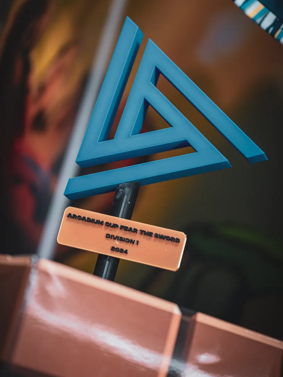 Le trophée Fear the Sword, division 1